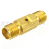 SMA Female (Jack) to SMA Female (Jack) Adapter, Gold Plated Stainless Steel Body, High Temp, 1.2 VSWR - SM4931 - Fairview Microwave Inc.
