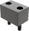 OK-Vise® Grid System Smooth Rectangular Fix Stop Modules - GS-SF2 - Jergens, Inc.