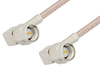 SMA Male Right Angle to SMA Male Right Angle Cable 48 Inch Length Using RG316-DS Coax, RoHS - PE3987LF-48 - Pasternack