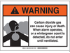 Carbon Dioxide Signs - 106036 - Brady Corporation