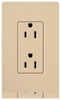 Duplex/Single Receptacle - SCR-15-DS - Lutron Electronics Co., Inc.