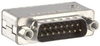Filtered D Sub Adapter, 15Male-15Female; D Sub Connector A Amphenol Communications Solutions - 97F8890 - Newark, An Avnet Company