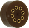 Transistor Socket, 8 Position, Through Hole; Product Range Amp - Te Connectivity - 30AC5872 - Newark, An Avnet Company