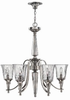 4696SR Mid. Chandeliers-Glass Up - 440014 - Capital Lighting, Inc.