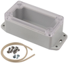 Small Enclosure, Pc, White/clear; Enclosure Type Hammond - 29AH0175 - Newark, An Avnet Company