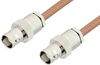 BNC Female to BNC Female Cable 60 Inch Length Using RG178 Coax - PE36455-60 - Pasternack