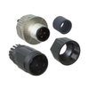 Connectors, Interconnects - Circular Connectors - Circular Connector Assemblies - 1366101-M12D-04BMMB-SL7001 - Win Source Electronics