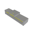 Headers, Male Pins - 612-T1M-15-F-SH-LDKR-ND - DigiKey