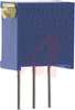 Trimmer;Cermet;Rest 1 Kilohms;PCB;25 Turns;Pwr-Rtg 0.5W - 70153972 - Allied Electronics, Inc.