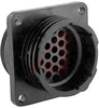 Connector, CPC; 24; Receptacle; Wire; 23; All Plastic; 1-3/8 in. - 18 UNEF-2A - 70087456 - Allied Electronics, Inc.