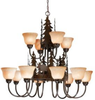 Large Chandeliers-Glass Shade - 92091 - Light Center (The)