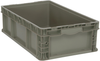 Stright Wall Stacking Container, Grey; Bin Colour Quantum Storage - 42AC6104 - Newark, An Avnet Company
