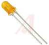 LED, Amber, T-1 3/4 (5mm), Super Brite,Diffused Lens - 70130017 - Allied Electronics, Inc.