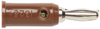 Conn, Banana, Plug, 15A, Screw, Brown; Gender Pomona - 07AH4994 - Newark, An Avnet Company