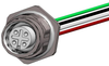Sensor Cord, 4P M12 Rcpt-Free End, 6; Connector Type A Norcomp - 17AH5135 - Newark, An Avnet Company