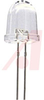 LED; Blue; 1500 mcd (Typ.) @ 20 mA; 11 mm; T-3; 30 mA; 3.8 V (Typ.) @ 20 mA - 70079176 - Allied Electronics, Inc.