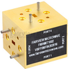 WR-15 Magic Tee Waveguide Using UG-385/U Round Cover Flange and Operating from 50 GHz to 75 GHz -- FMWMT1002 - Image
