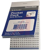 Book, Wire Marker; WBC Vinyl Cloth; Tab; 3 x 5 in.; Pocket Pack Wire; 10 - 70093011 - Allied Electronics, Inc.