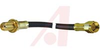 SMA CABLE ASSEMBLY, STRAIGHT BULKHEAD JACK TO STRAIGHT PLUG, RG-58/U, 24 INCHES -- 70032263