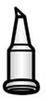 Weller Single Flat Tip PPT2 - Single Flat Tip - 0.46 in Tip Length - 0.093 in Tip Width - 037103-18363 - R. S. Hughes Company, Inc.