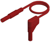 Test Lead, 4Mm Banana Plug-R/a Plug, Red; Test Connector Type A Hirschmann Test And Measurement - 71AC0984 - Newark, An Avnet Company