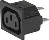 Conn, Iec Appliance Outlet C13, 10A/250V; Current Rating Schurter - 25C4652 - Newark, An Avnet Company