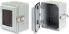 Screw- or Hinge-Cover with Quick-Release Latch, Type 4X - A845JFGR - nVent Electric