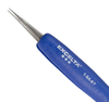 Excelta Three Star Ergonomic Utility Tweezers 1-SA-ET - Stainless Steel Straight Very Fine Point Tip - 0.01 in Tip Width - 5 in Length - 0.01 in Thick - EXCELTA 1-SA-ET - R. S. Hughes Company, Inc.