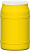 Straight Sided Open Head Poly Drum with Lever-Lock Ring - 56196 - U.S. Plastic Corporation