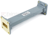 WR-90 Waveguide Section 6 Inch Length Straight Using UG-39/U Flange With a 8.2 GHz to 12.4 GHz Frequency Range in Commercial Grade - SMF90S-06 - Fairview Microwave Inc.