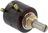 Pot;Wirewound;Rest 5 Kilohms;Panel;3 Turns;Pwr-Rtg 1W;Shaft Dia 0.25in - 70089281 - Allied Electronics, Inc.