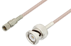 10-32 Male to BNC Male Cable 36 Inch Length Using RG316 Coax, LF Solder, RoHS - PE3C3424LF-36 - Pasternack