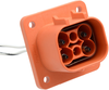 Power Connector, Rcpt, 4Pos, 11.1Mm; Product Range Amphenol Industrial - 98Y4124 - Newark, An Avnet Company