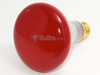 75 Watt, 120 Volt BR30 Red Reflector Bulb - 247075 - bulbs.com