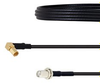 SMA Female Bulkhead to RA SSMC Plug Cable LMR-100 Coax in 150 cm - FMCA2151-150CM - Fairview Microwave Inc.