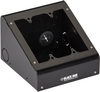 Dual-Gang Table Top Wallplate Box, Black - WP-T2GB - Black Box