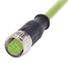 Sensor Cable, 4P, M12 Receptacle-Free End, 1M; Connector Type A Harting - 94X0207 - Newark, An Avnet Company