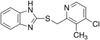 4-Desmethoxypropoxyl-4-chloro Rabeprazole Sulfide - 23387 - Medical Isotopes, Inc.
