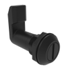 Quarter-Turn Cam Latch, Slotted Recess, 36mm  Grip, Sealed, Nylon, Black - E5-4-003-361 - Southco