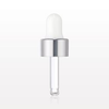 Dropper Cap, Metallic Silver/White for 74249, 74250, 74251 -- 74256 - Image