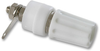 Binding Post, 4Mm, 15A, Panel, White; Product Range Cliff Electronic Components - 76R0532 - Newark, An Avnet Company