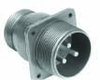 Circular Connector, Receptacle, Size 20, 4 Position, Wall; Product Range Amphenol Industrial - 97J5808 - Newark, An Avnet Company