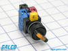IDEC Selector Switches Illuminated - HW1F-2F11QD-A-120V - Galco Industrial Electronics