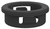 Grommet, Nylon 6, 0.625, Black; Grommet Type Essentra Components - 66AJ5113 - Newark, An Avnet Company
