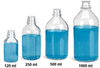 Clear Glass Media Bottles -- 219415