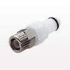 APC Series Coupling Insert, Shutoff Acetal In-Line Ferruleless Polytube Fitting -- APCD20004 - Image