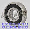 6203-2RS Bearing Hybrid Ceramic Sealed 17x40x12 - Kit7547 - NationSkander California Corporation