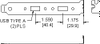 PC Bracket - Dual USB Ports - 9200-10 - Keystone Electronics Corp.