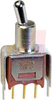 Switch, Toggle, TINY, ON-NONE-ON, PC Terminal WITH SUPPORT BRACKET, SPDT - 70128502 - Allied Electronics, Inc.