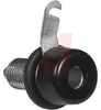 Jack, Banana; Brass; Nickel-Plated; Black; 59/64 in. - 70209933 - Allied Electronics, Inc.